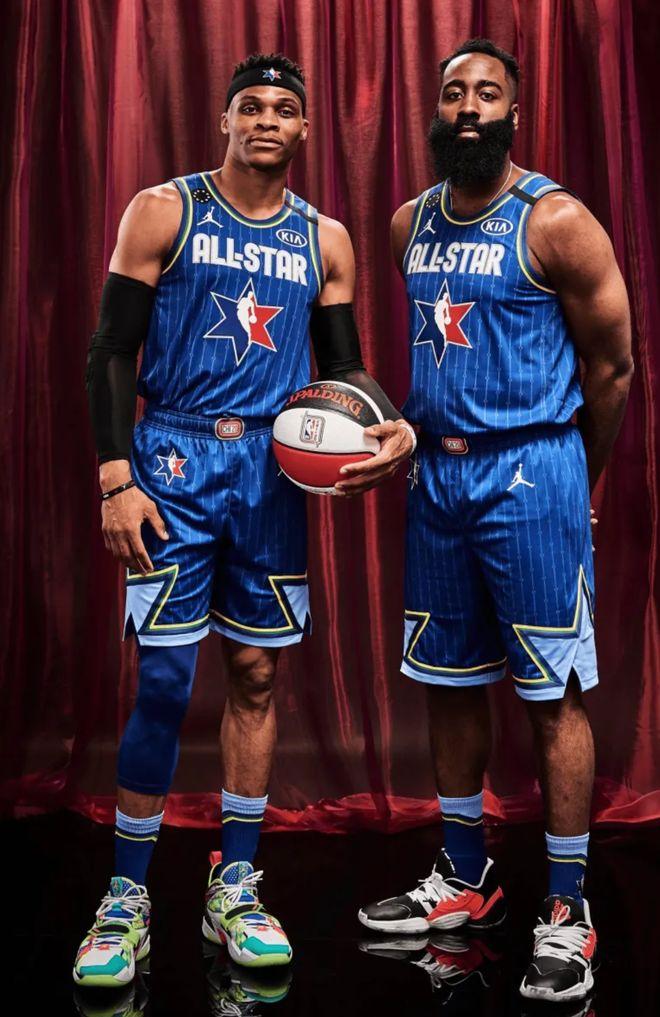 哈登和威少历史唯一！美媒Hoops-Hype指出，在NBA历史上，只有哈登和威少
