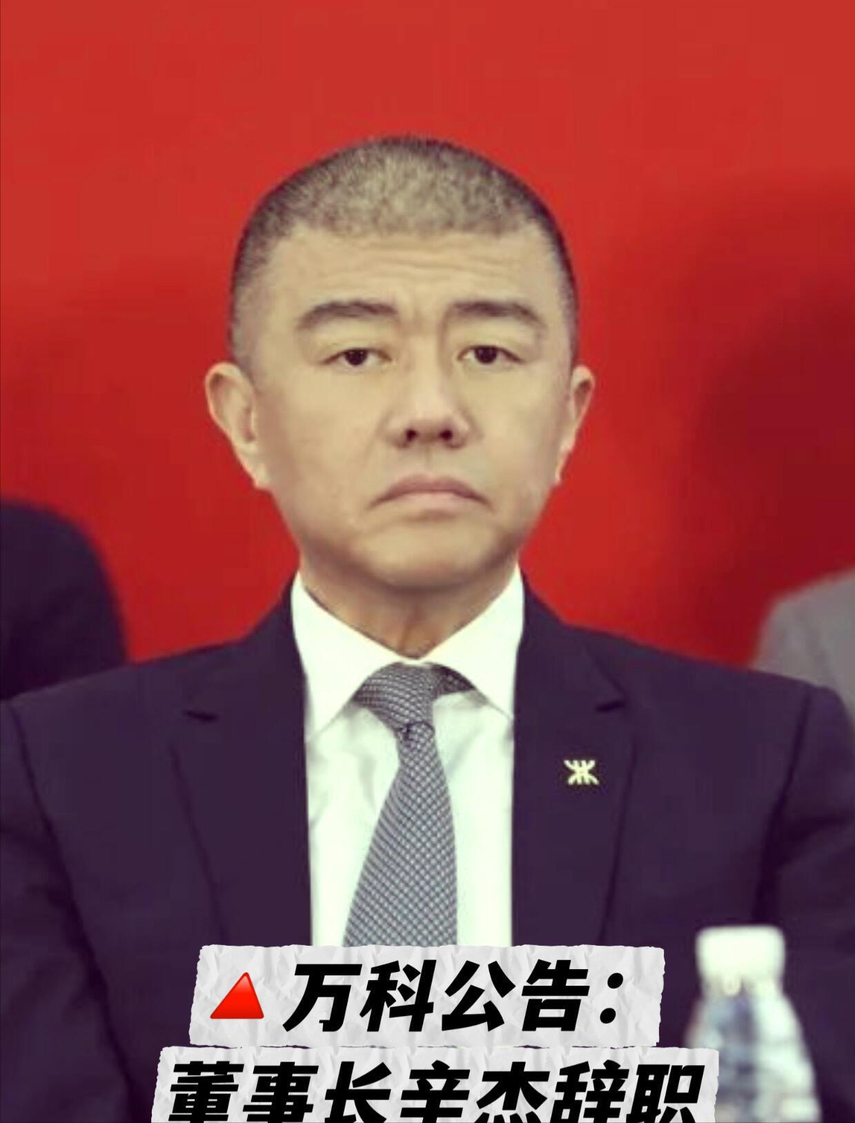 快报！快报！ 万科董事长辛杰辞职！ 万科这是怎么了？ 之前恒大爆雷、