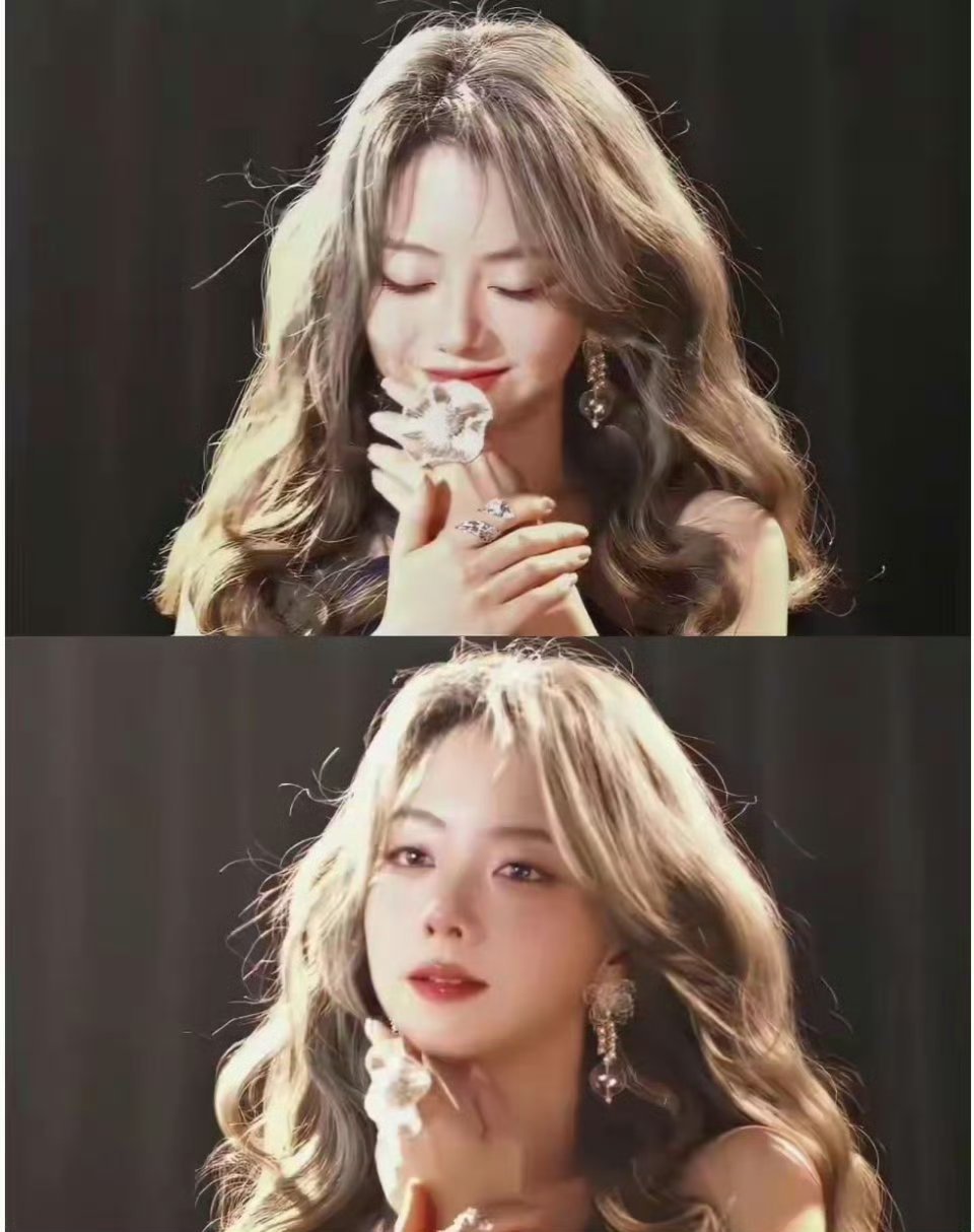 我去，谭松韵竟然长这样，变成韩团风了，这也太美了吧