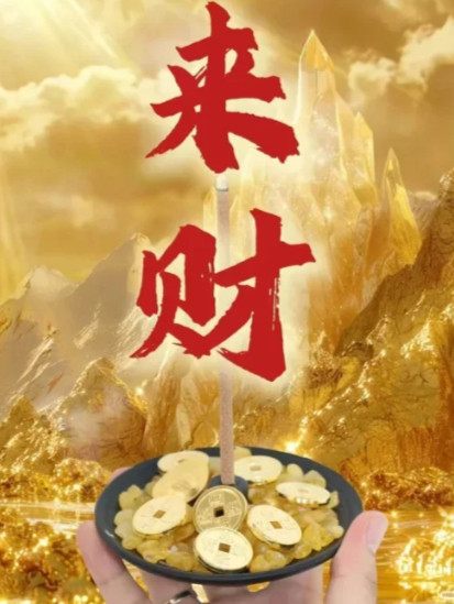 你的好运要来了！来财快接