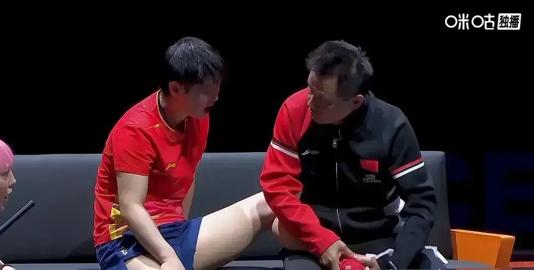 中国乒乓最危险的武器，只剩两个人。你看巴黎混双签表，法国那对兄妹档已经在主场