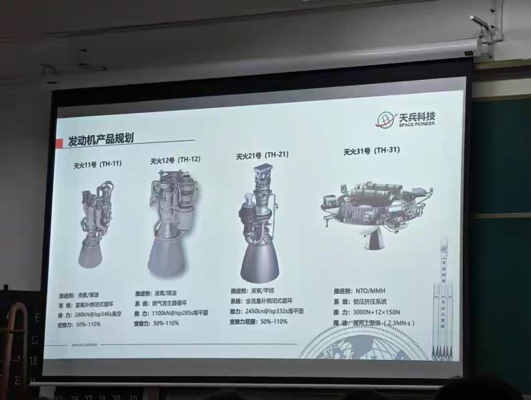 近日，我国商业航天企业天兵科技的“天火21”号火箭发动机首次公开亮相，其性能参数
