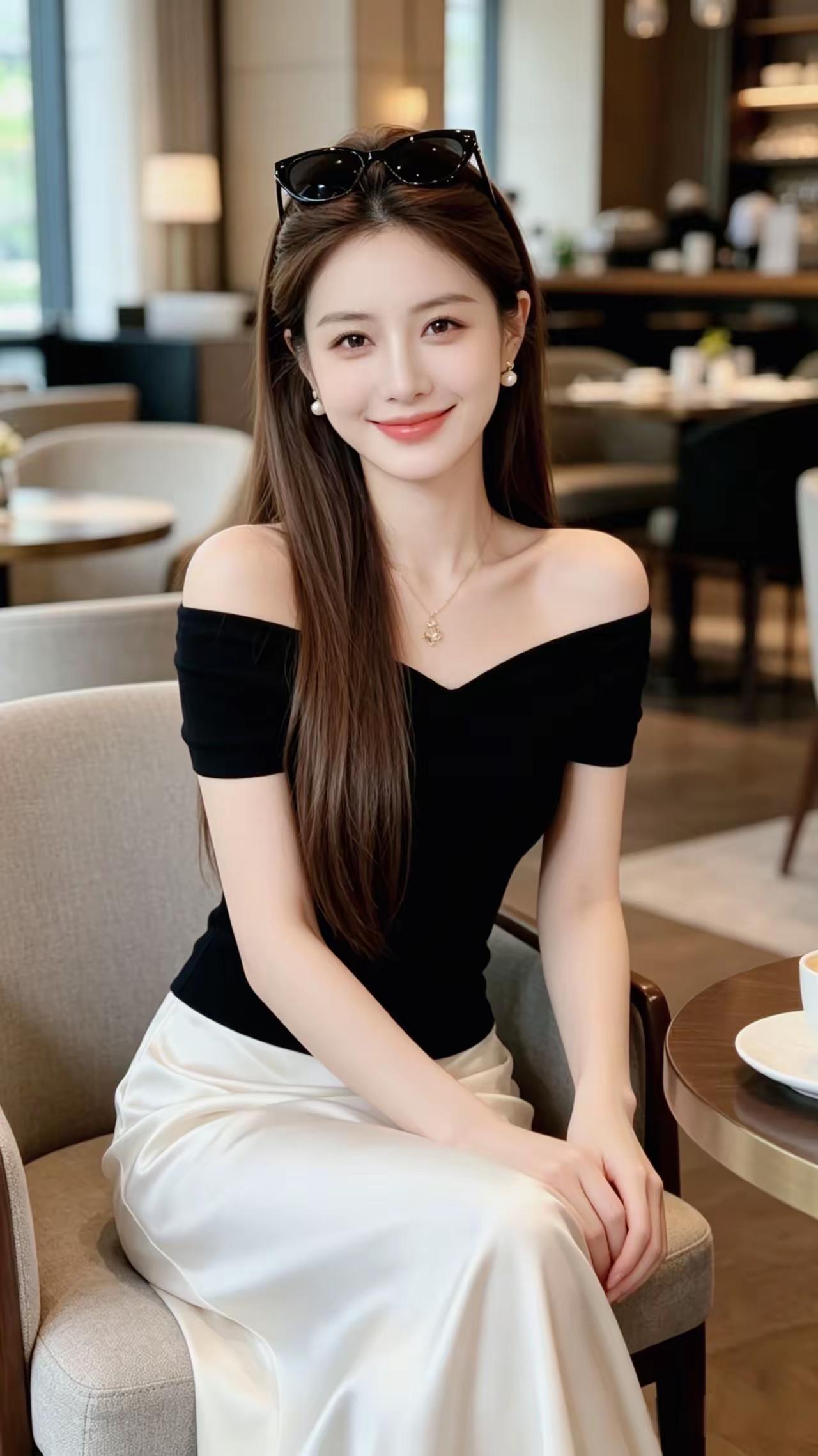 笑语盈盈暗香来，似曾相识燕归来。高贵优雅的女性着装