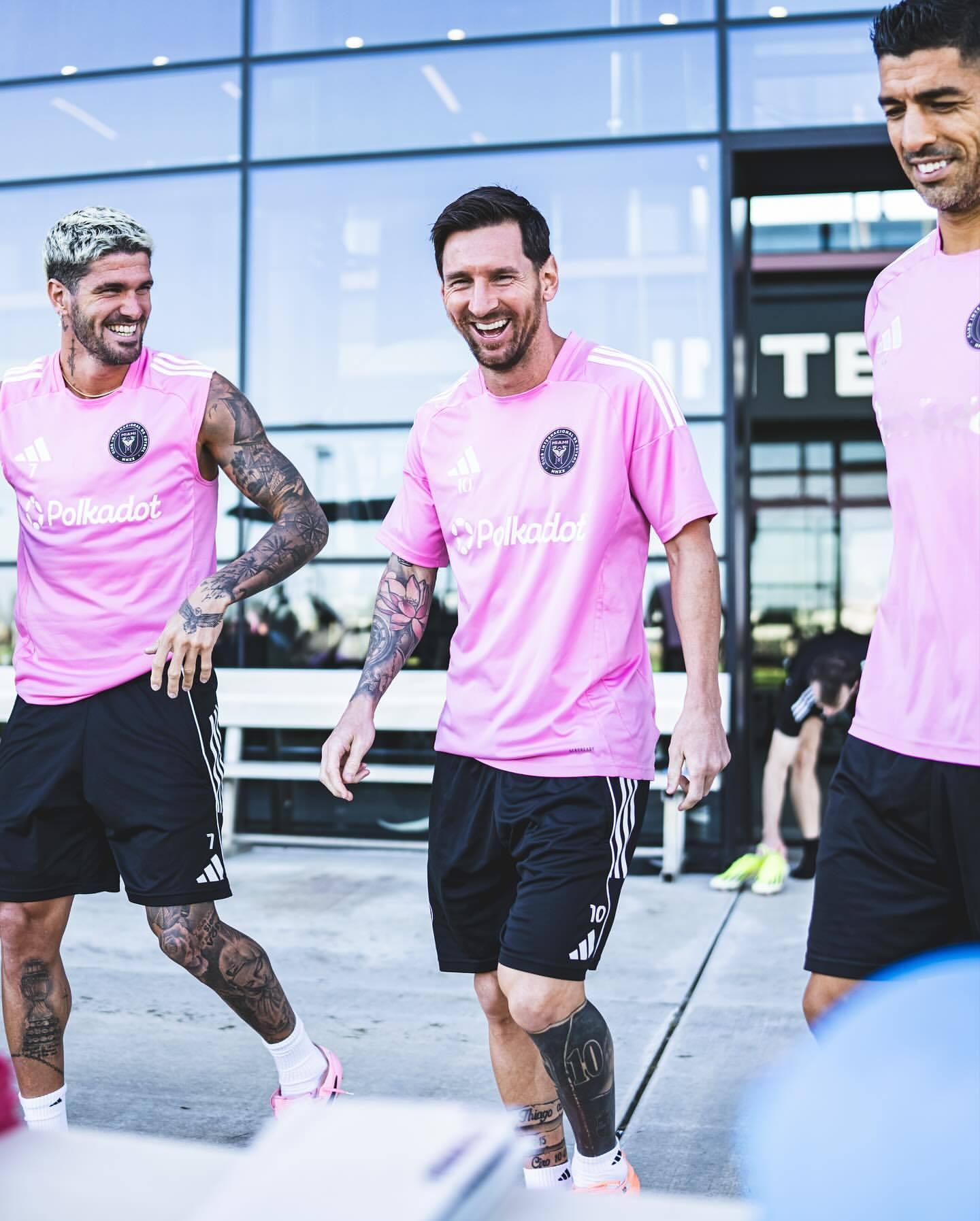 今日份训练梅梅~梅西