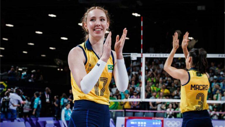 加比出走，队友加盟：朱婷之科内利亚诺希望引进巴西主攻朱莉娅·伯格曼（朱莉娅·B）