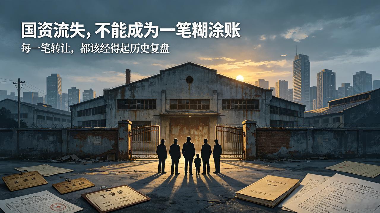 冰山一角：国企改制遗留的国资流失旧账，该认真翻一翻看过改制中国有资产被侵吞的