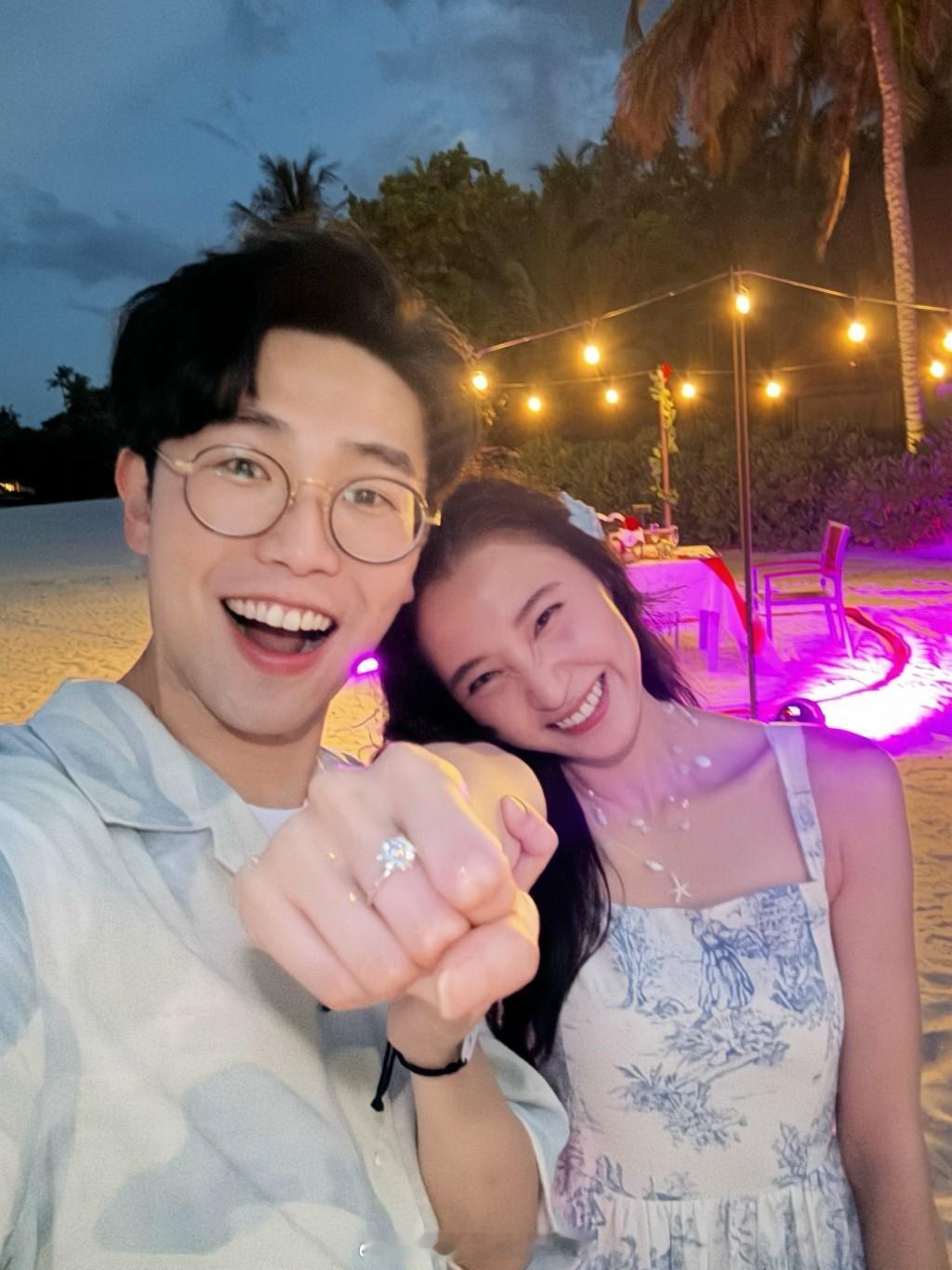 陆浩明求婚成功｜未婚妻陈诗欣理大硕士毕业高挑甜美获封翻版张曼玉Ayan被赞体