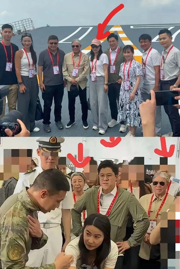 山东舰访港，特别邀请霍家登舰参观，此举深含敬意，也是对自己来时路的致敬！当年