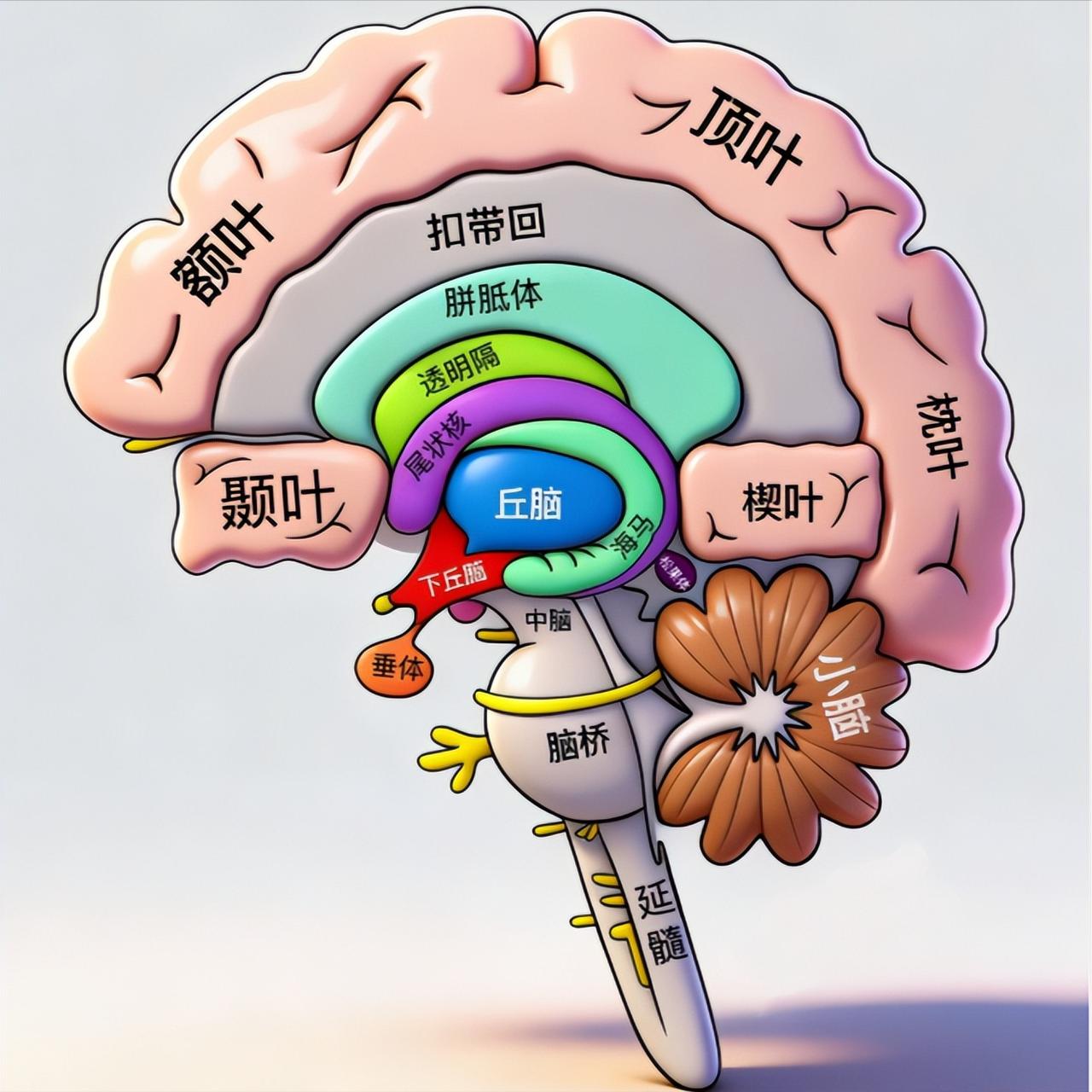 脑出血恢复看位置！从额头到脑干，越往下越难脑出血后，家属最常问的就是“还能恢