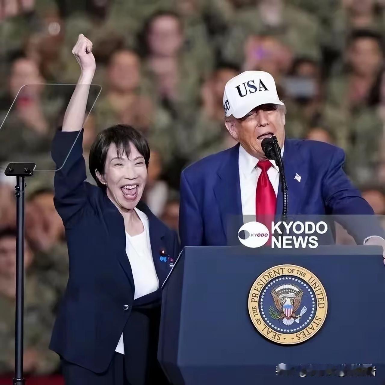 辣眼睛！确实辣眼睛！历史上有很多国际女政客，但是谁也没有日本的第一位女首相这么的