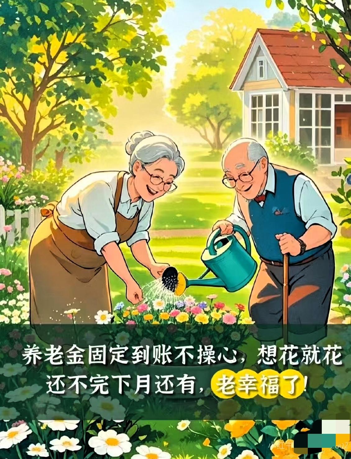 告诉大家一个小秘密，千万不要抱怨自己的养老金低，哪怕每个月只有1000块钱，也已