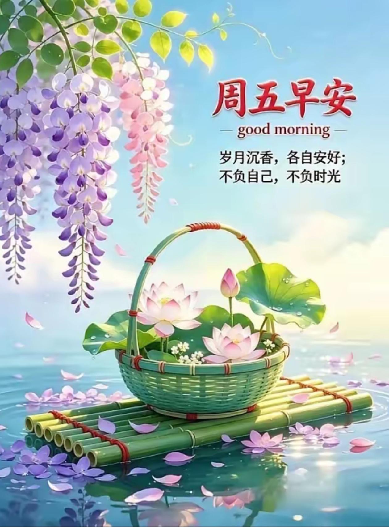 2026./8月21日，周五早安，生活安稳，常遇不期而遇的美好
