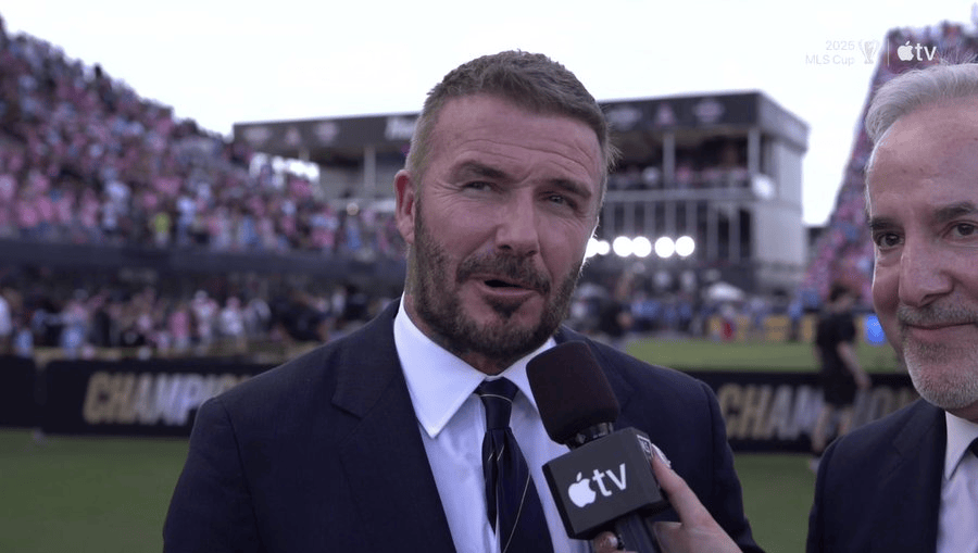 贝克汉姆: 感谢上帝, 让我签下了足坛历史最伟大的球员梅西