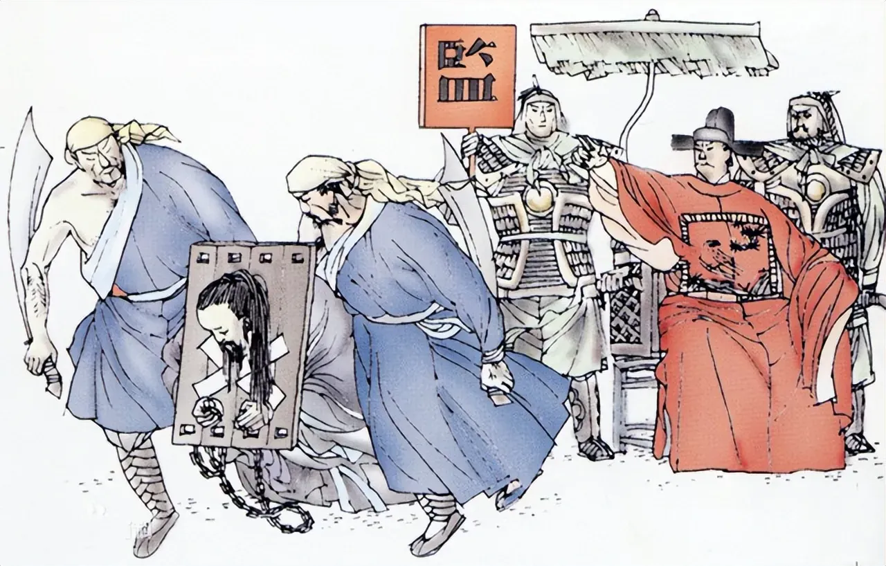 1390年，朱元璋下令抄了陈家，8岁的陈子善站出来，对着朱元璋怒吼道：“我祖父为