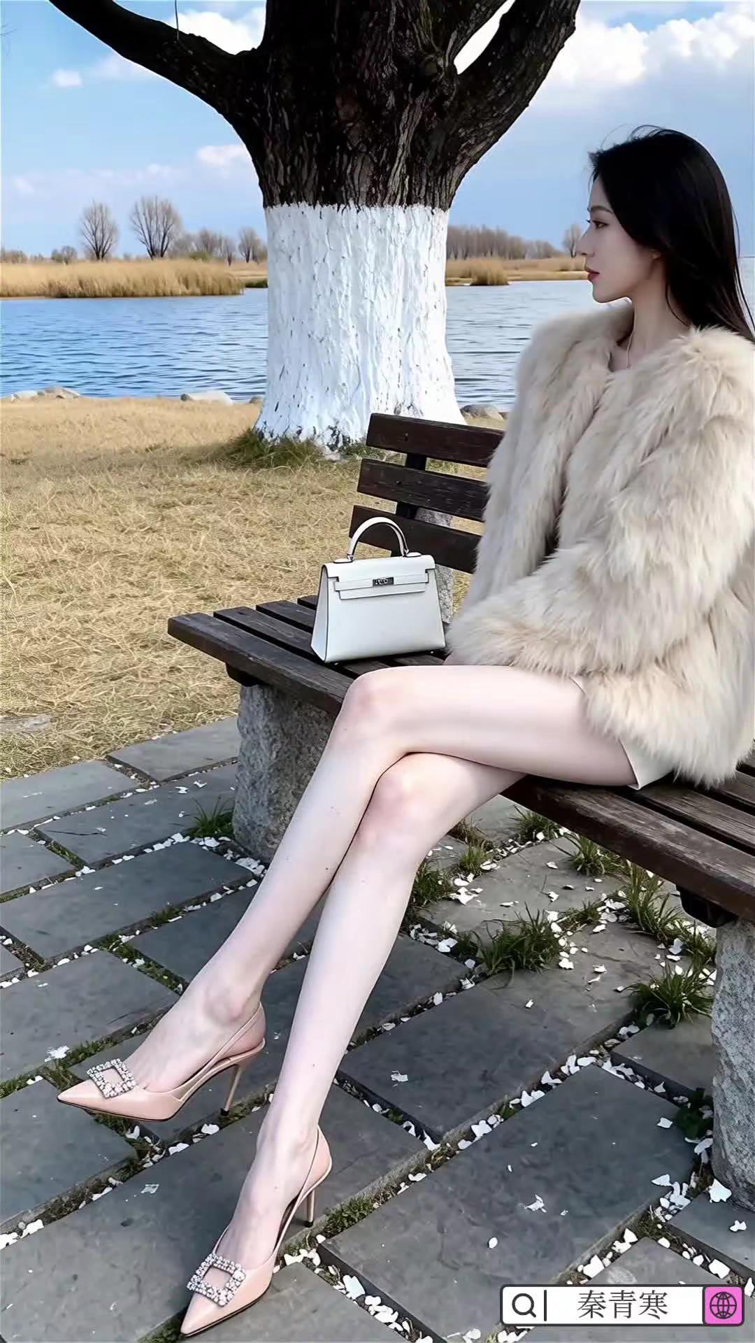 户外拍照花絮秦青寒