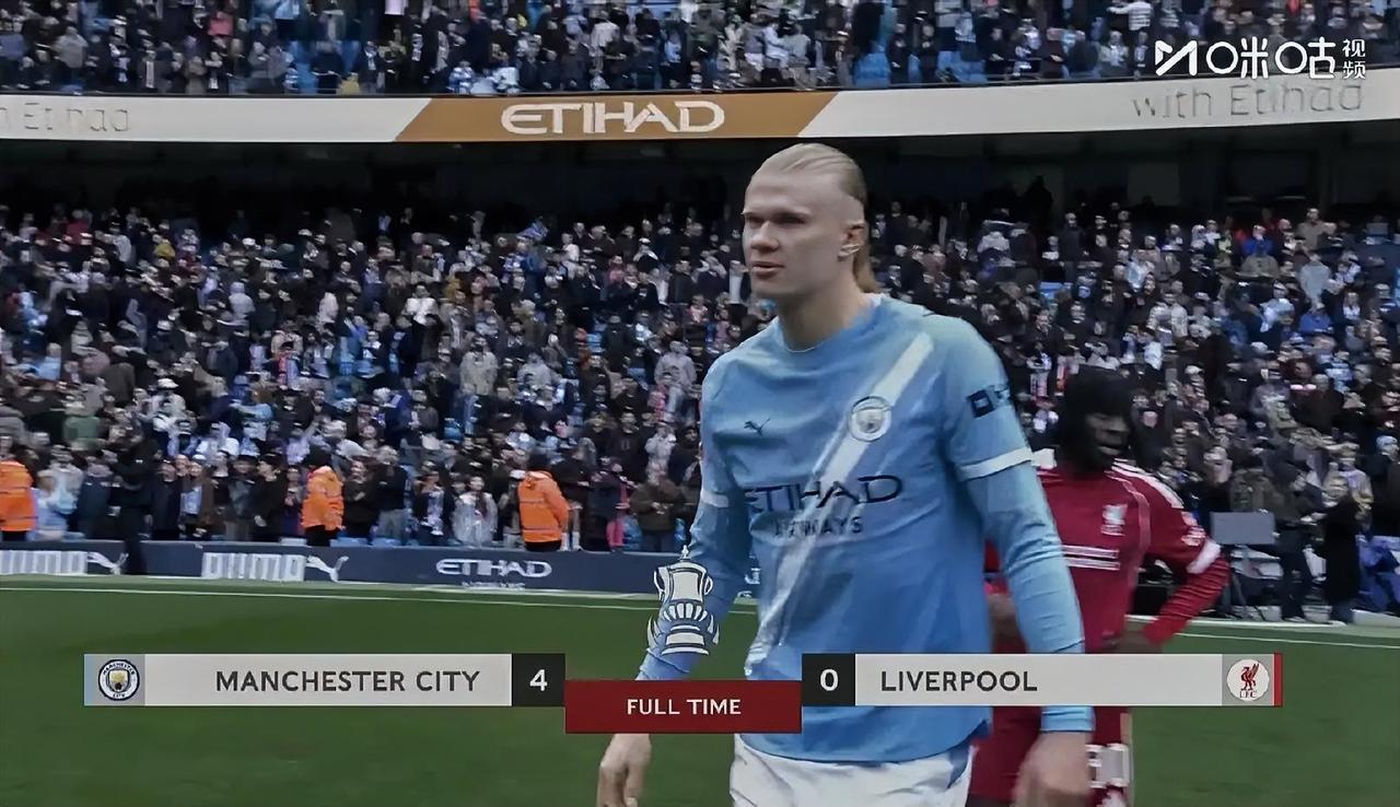 本来以为曼城对阵利物浦的足总杯八强战会是一场激动人心的强强对话，结果却变成了一场