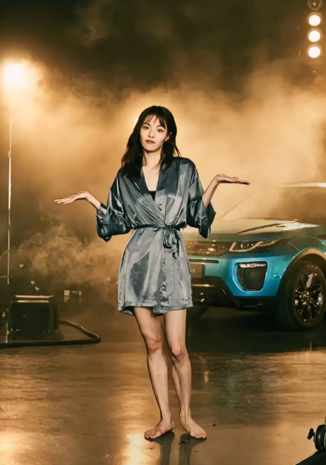 钟楚曦，这样的脚型，真不建议光脚。​​​