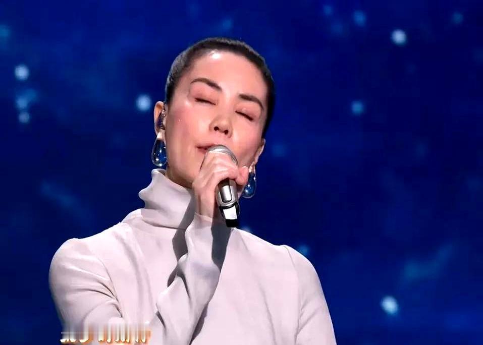 王菲春晚又被说老了？妆容清淡得像没画，全靠一副3000块的耳环硬撑。但你可能全看