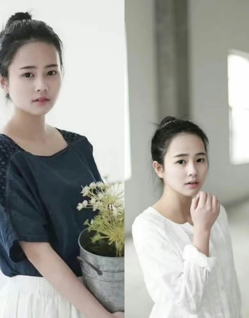 白鹿以前居家当过淘宝模特，看样子好青涩啊！