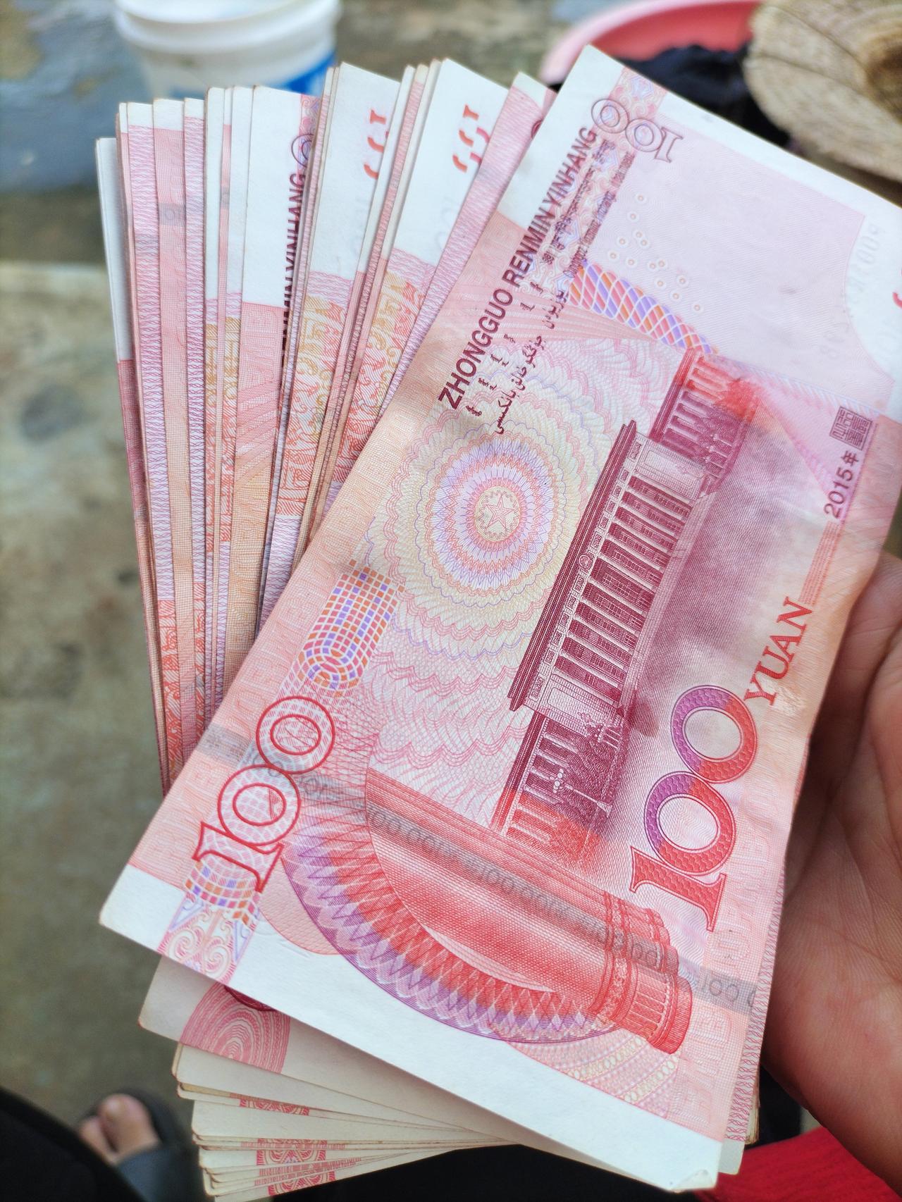 昨天我交房租了，3000元一年，真金白银，房东大叔拿了我的房租费笑得合不拢嘴，他