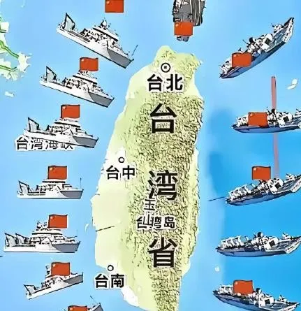 从当前的形势看，收回台湾围而不打的策略开始奏效，把对手逼到墙角不着急出手，等到狗