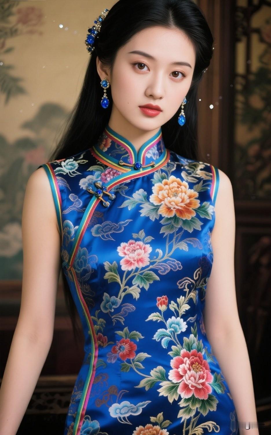 古典旗袍之美，尽显东方韵味怎么样选择旗袍