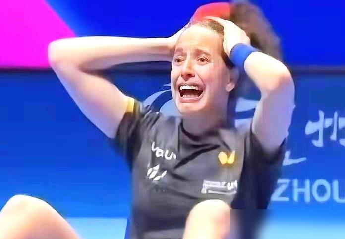 差1分，就把世界第一孙颖莎拉下马。这个埃及姑娘，撕开球衣看，里面住的怕不是个瑞典