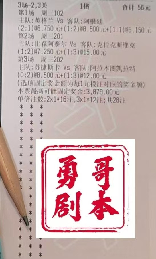 今日勇哥实锤分享，供参考！