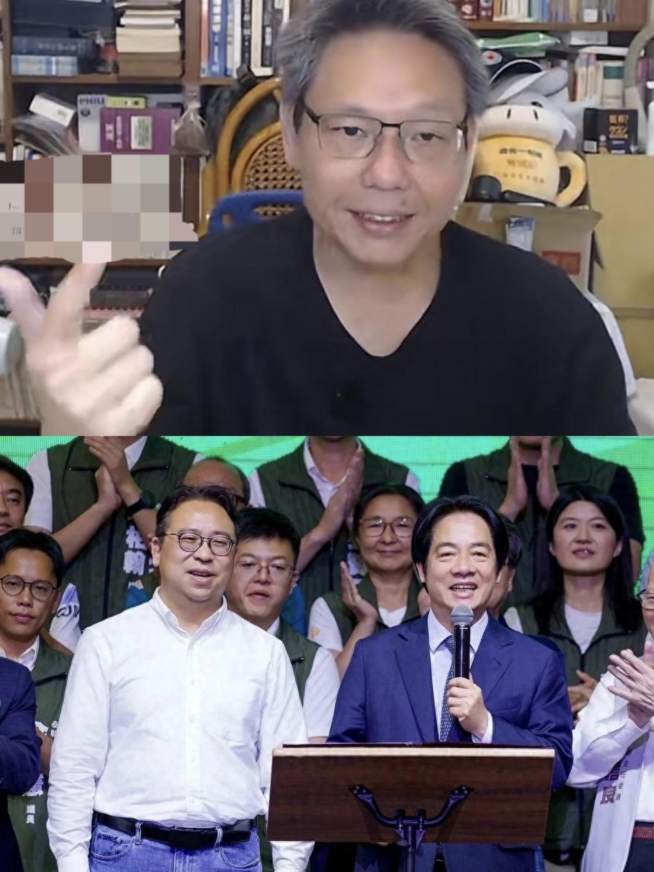 谢寒冰：赖清德终于讲了句人话，但脸上毫无羞愧之心，还不算个人赖清德昨天去桃园