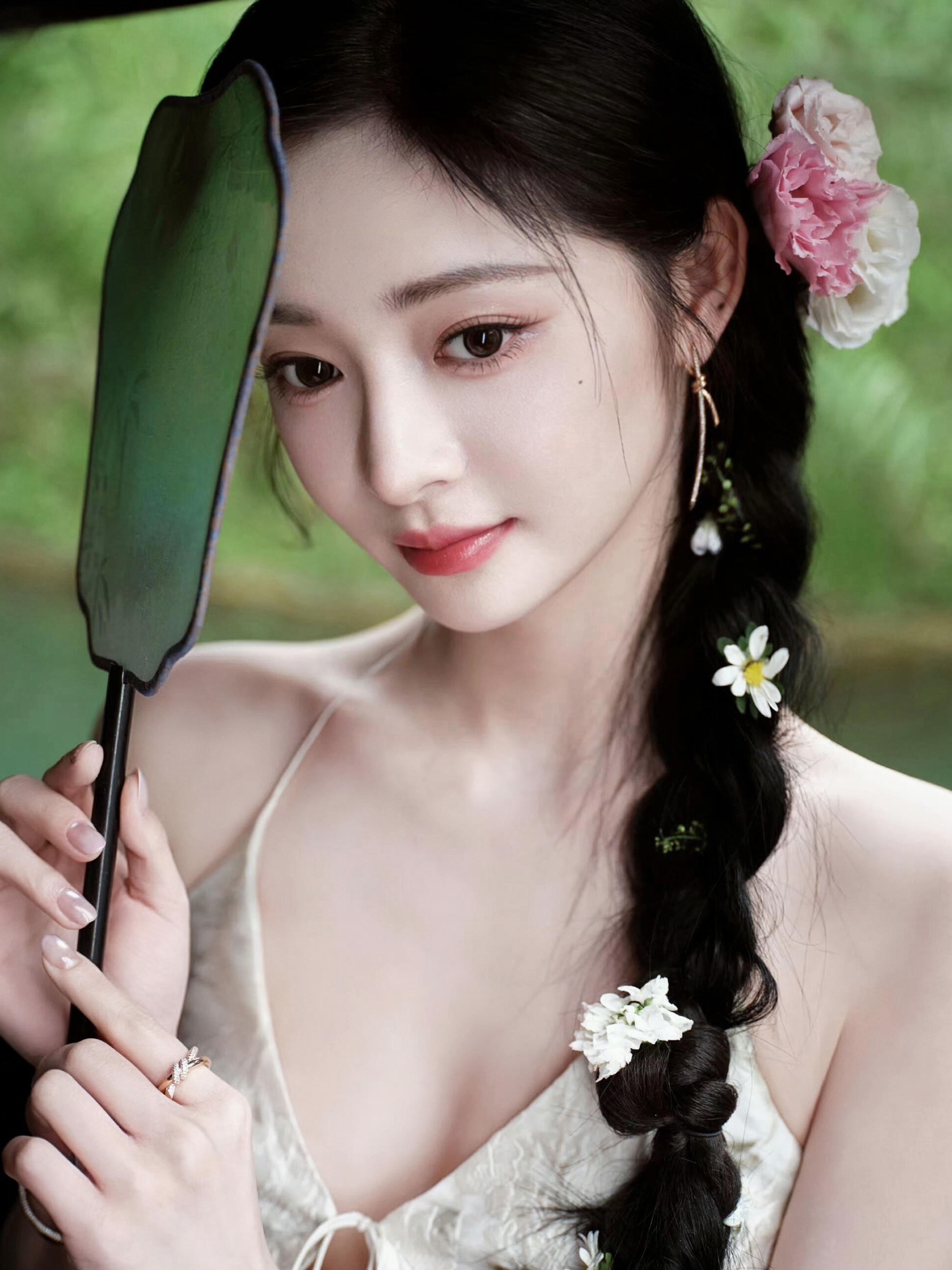 周洁琼江南美人发型🍃