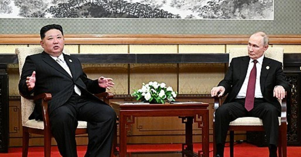 九三阅兵宴会刚结束，朝俄元首就有了动作——两人进行会谈，普京一句话直接给双方关系