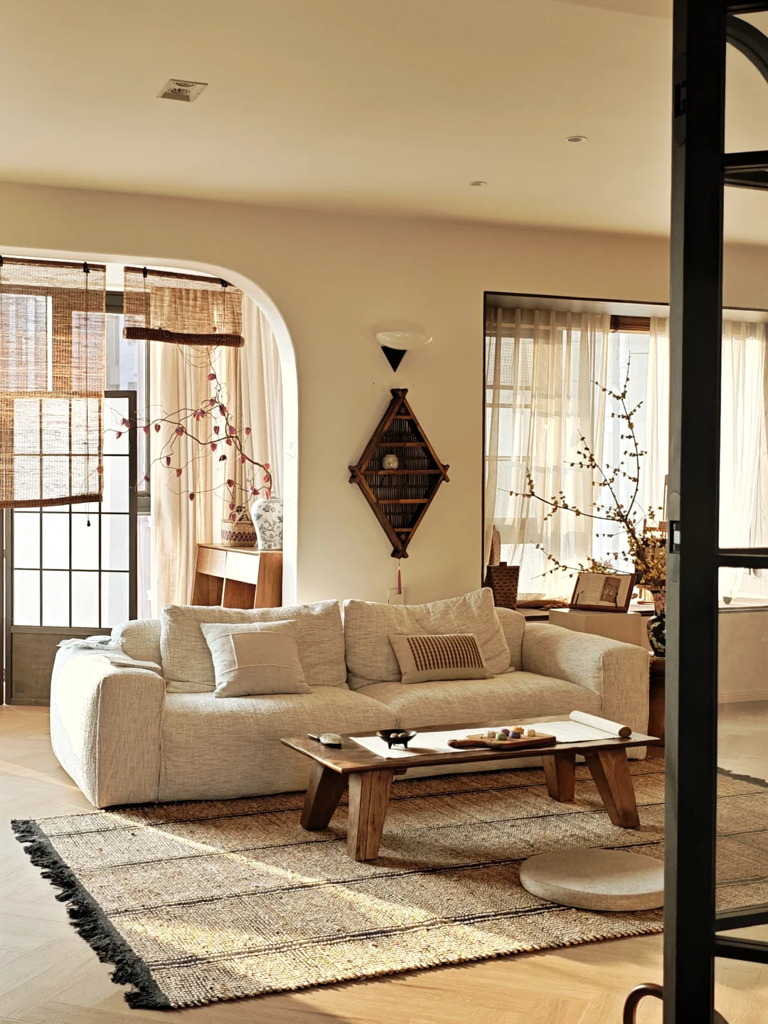 普通人自装，143平宋代禅意风的家