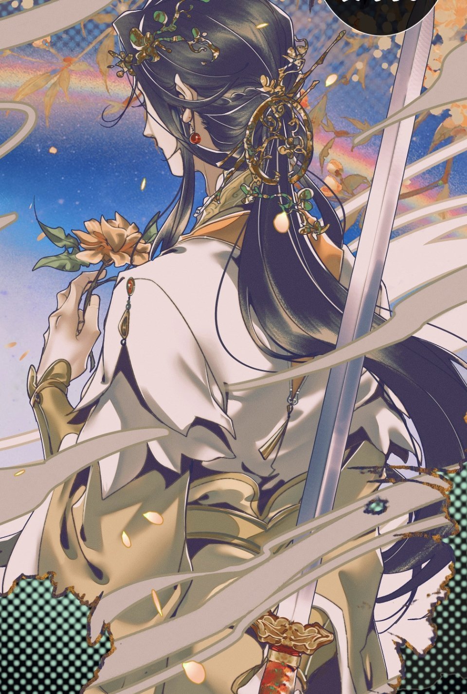 天官赐福动画花冠武神～怜怜一个背影就能把我迷成智障天官赐福漫画动漫仲夏狂欢季