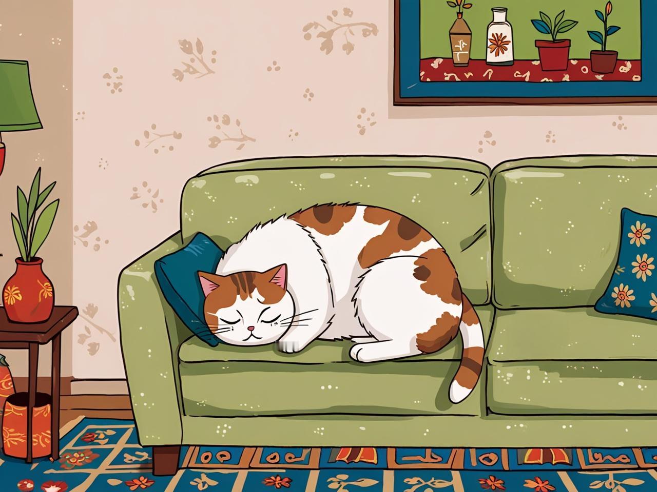 猫晚上睡觉的位置，能判断出你在猫心里的地位！1.睡在你枕边如果你家猫晚上喜