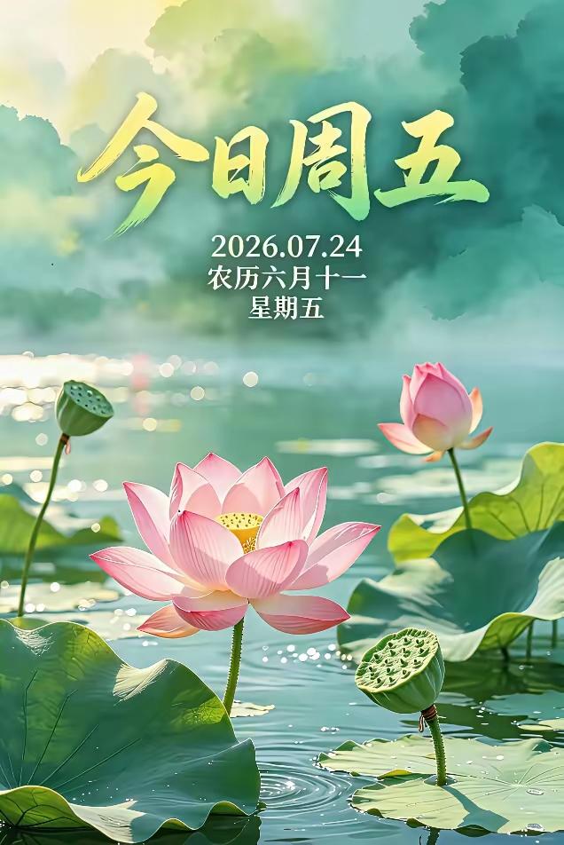 7.24日早上好[比心]愉悦的心情从早安开始…平
