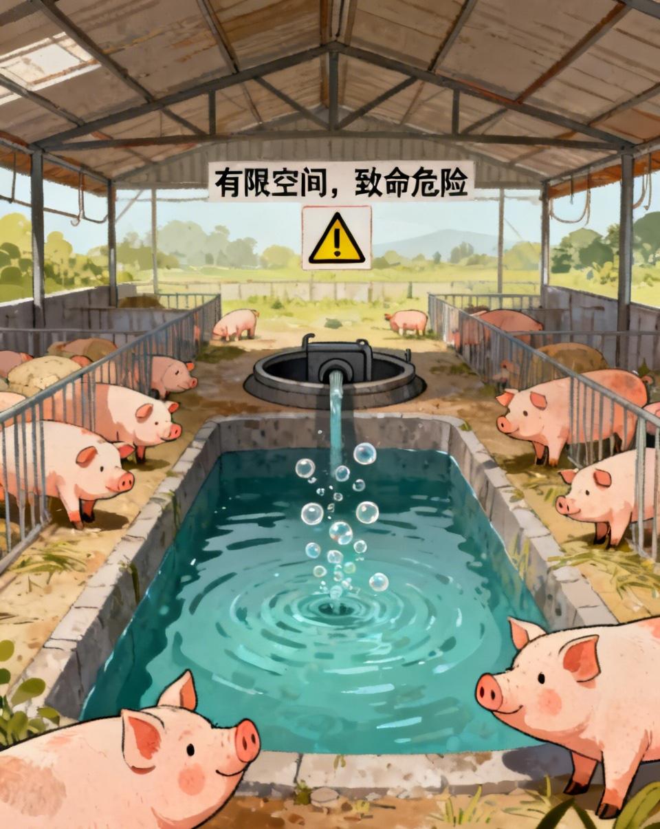 刚刷到河南这家养猪场出事的消息，心里堵得慌，好好三个活生生的人，就栽在不起眼的沼