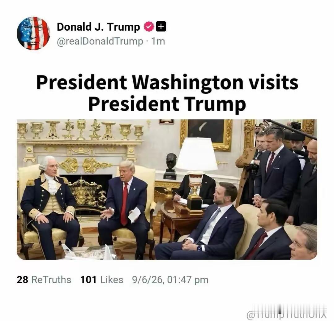 美国总统特朗普最近是不是受了什么刺激，说出来的话已经越来越离谱。尤其是这个帖子，