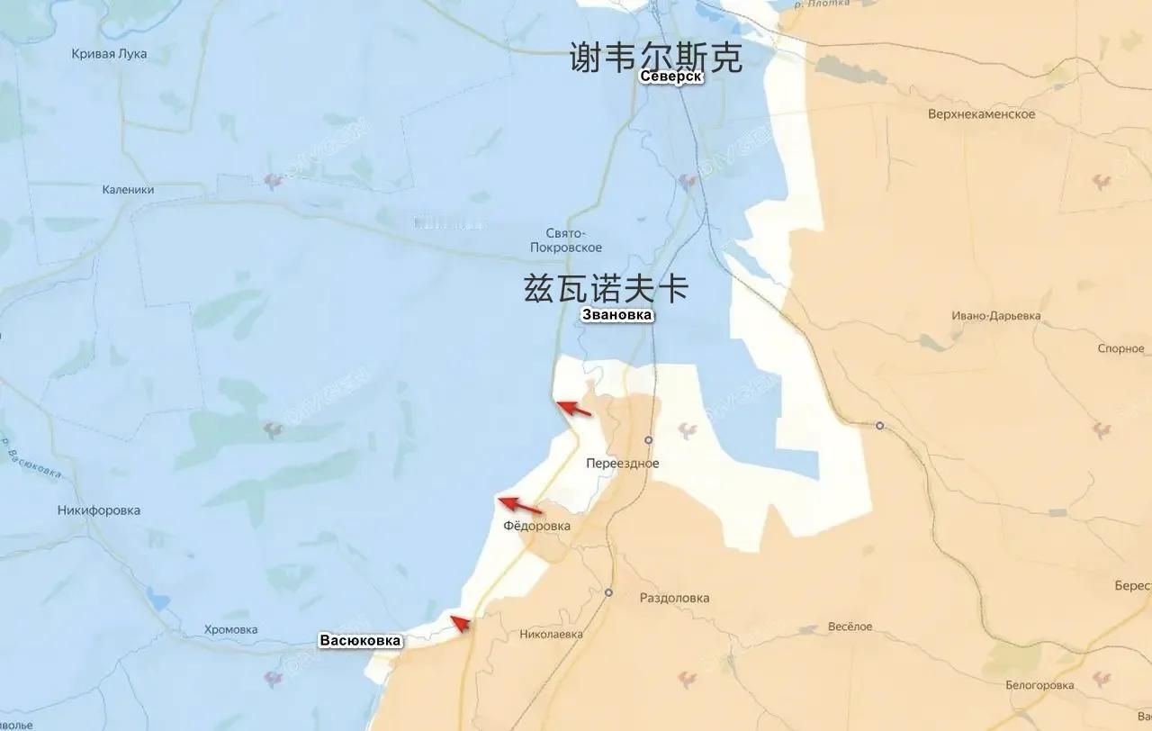 俄方军事专家安德烈·马罗奇科称，乌克兰指挥部已开始从谢韦尔斯克以南的第一道防线，