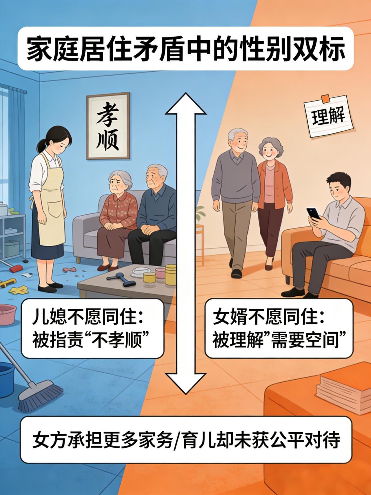 儿媳不愿跟公婆住一起，人人骂，骂儿媳各种不好，就想问问：男人愿意跟岳父母住一起吗