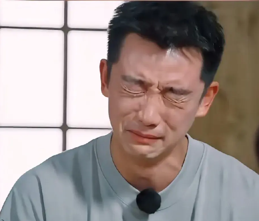 郑恺哭了，很多网友说：他估计也是压力太大，老婆又不出来工作，重点是岳母一家还住在