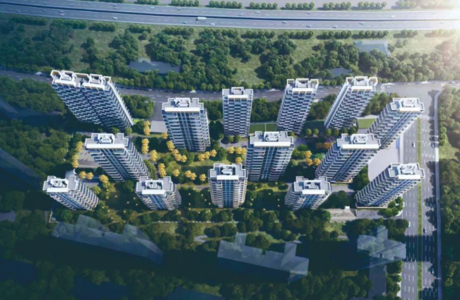 拿地不到5个月后，西安这个备受瞩目的纯新盘规划公示，规划14栋住宅...日前