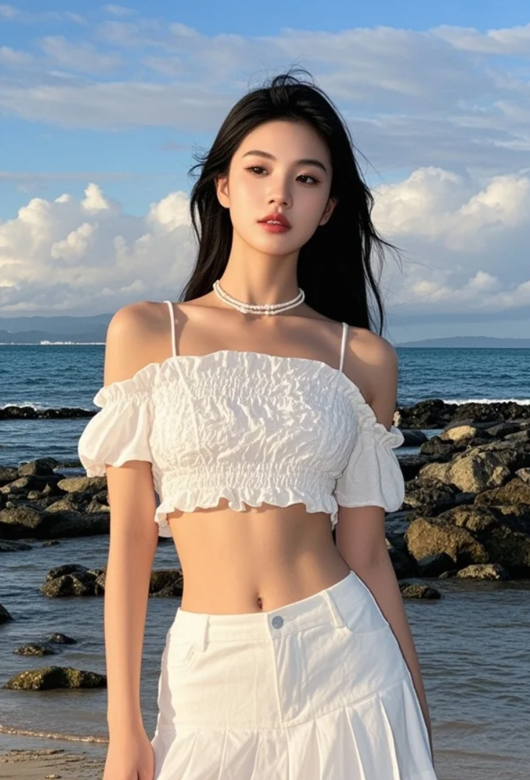 海风知我意，吹动她心事千千