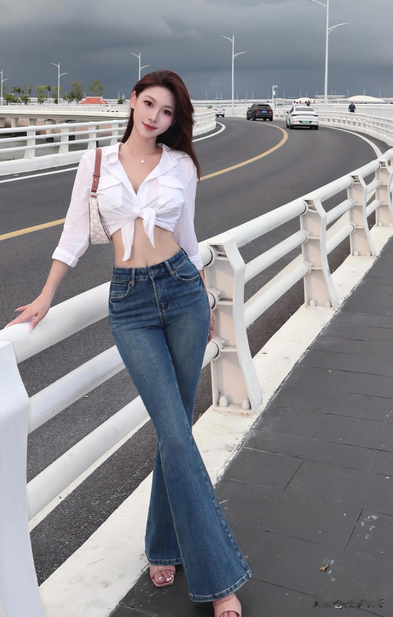 亮眼的牛仔裤
