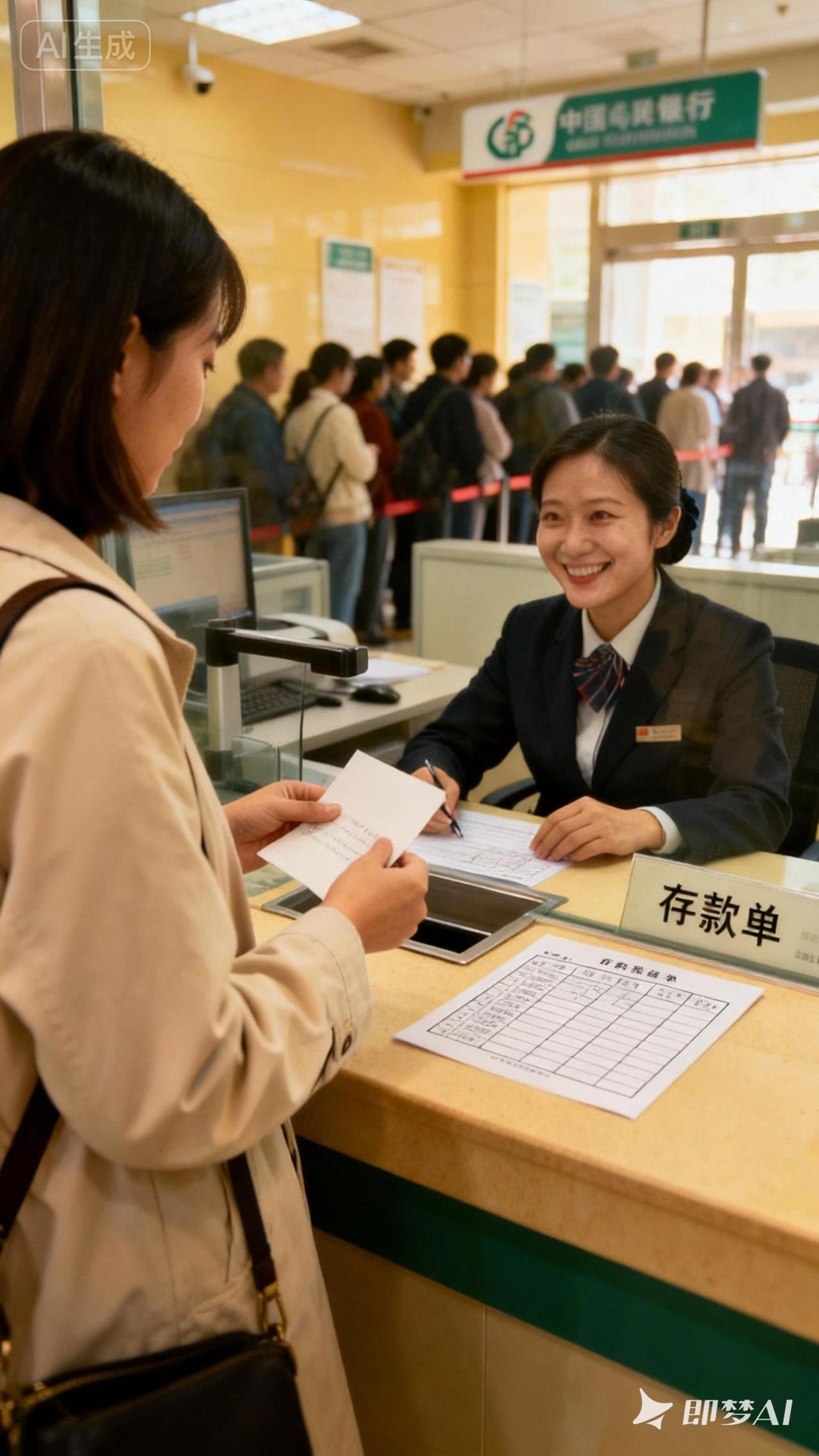 一女子到银行取钱四万，刚到家，银行来电话，姐，你抓紧回来吧，把四万还给我们，我把