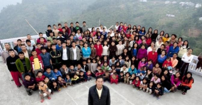 娶39个老婆，生94个孩子，一家近200人住在4000多平米的洋房中，甚至连自己