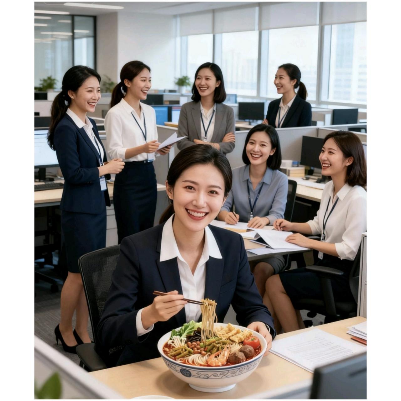 程序员小林在自己的工位上点了外卖吃，还趴在桌上歇了会儿，结果两天之内，公司连