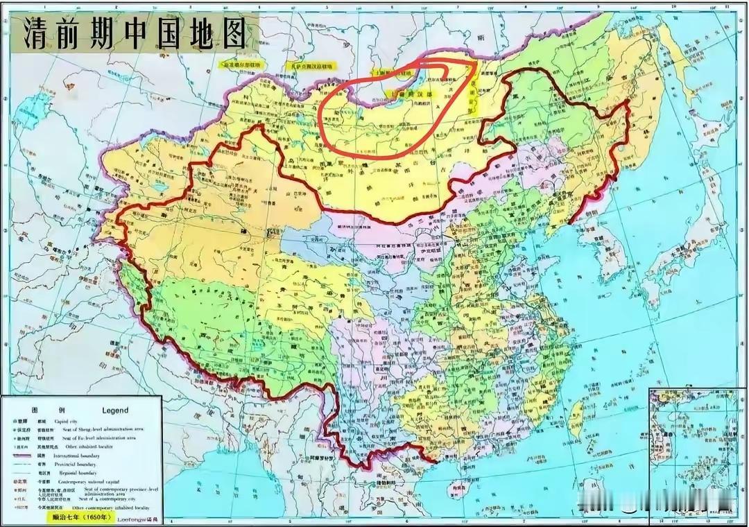我国北方的缺陷——失去史上的蒙古高原与贝加尔湖翻开中国历史地图，北方疆域曾延
