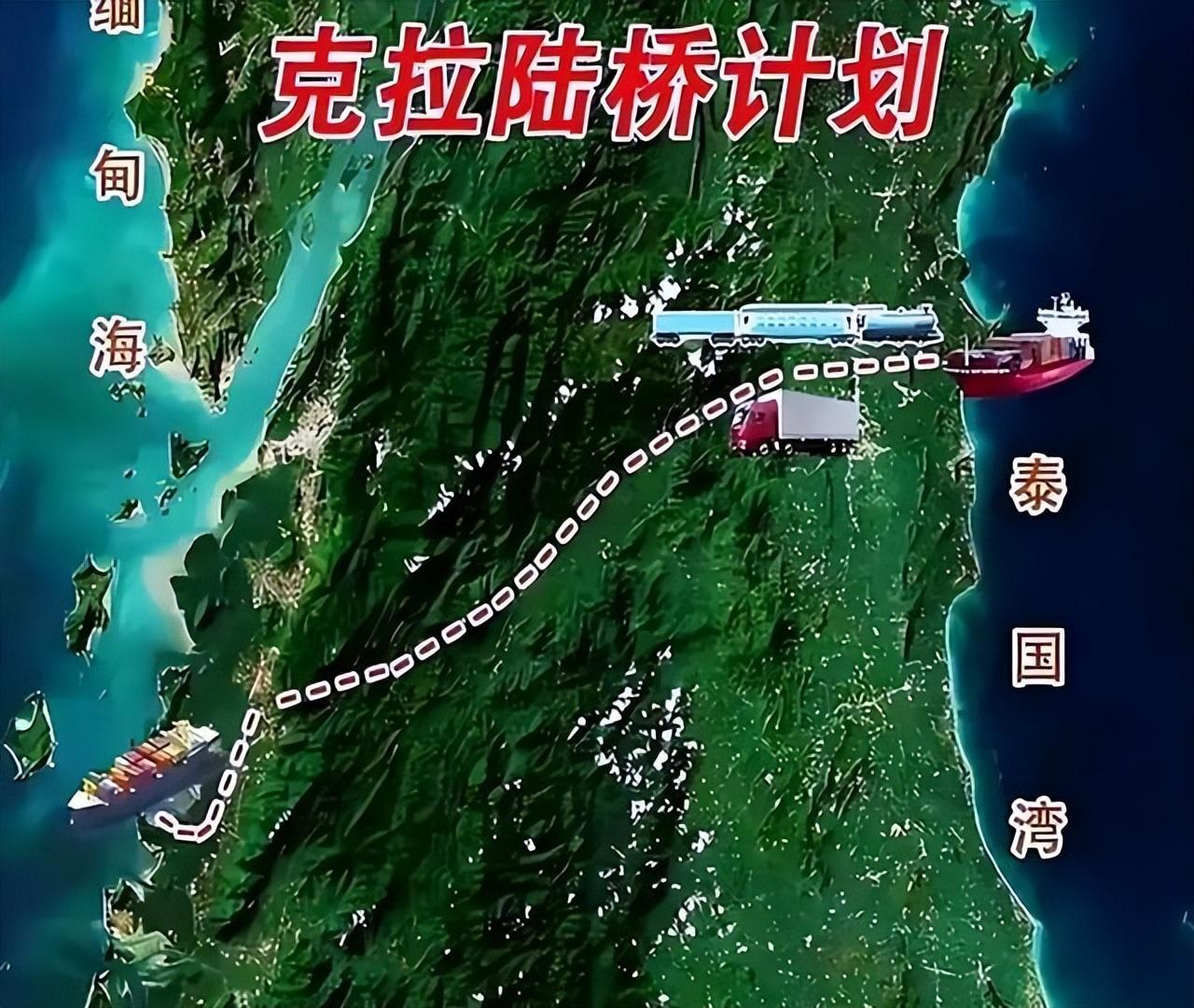 泰国克拉陆桥，为何被视为中国内陆出海的最后一块拼图？ 泰国重启克拉陆桥项目，