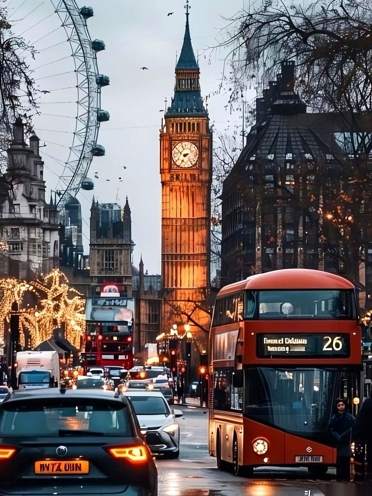 然后再换下一个酒吧。伦敦跨年夜的全部精髓，全在这七个字里。你以为人家还在泰晤