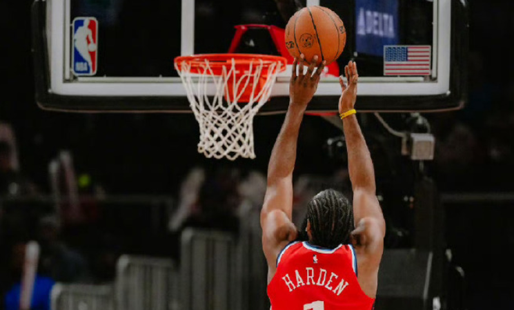 零罚球27分！哈登用最沉默的方式回应保罗被裁，115-92血洗老鹰止住五连败